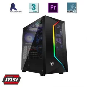 SP-Designer A014 (R5 3600X/B450/Ram 16GB/GTX 1660S 6GB/SSD 256GB/600W/DOS)