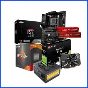 SP-GAME 022 (R5 5600X/B550/Ram 16GB/GTX 1660Ti 6G/650W/DOS)