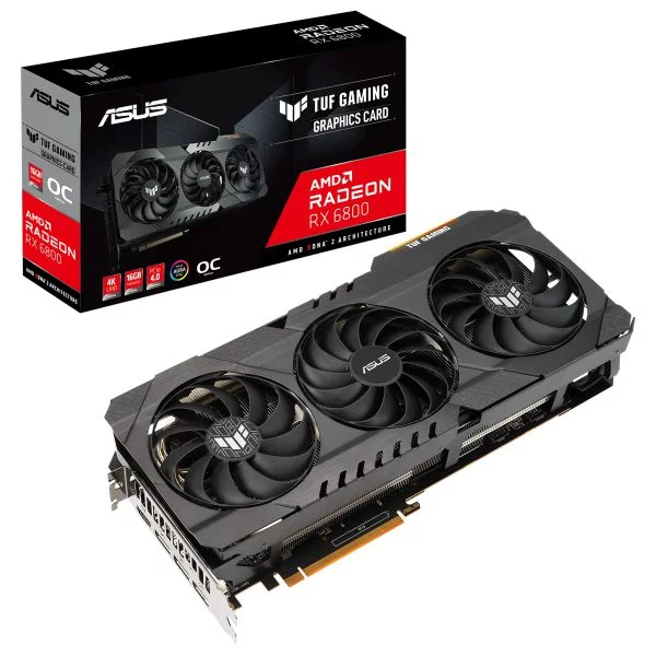 VGA ASUS TUF GAMING RADEON RX 6800 OC 16G (TUF-RX6800-O16G-GAMING)