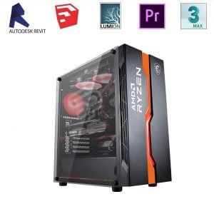 SP-Designer A015 (R5 5600X/B550/Ram 16GB/GTX 1650 4GB/SSD 120GB/500W/DOS)
