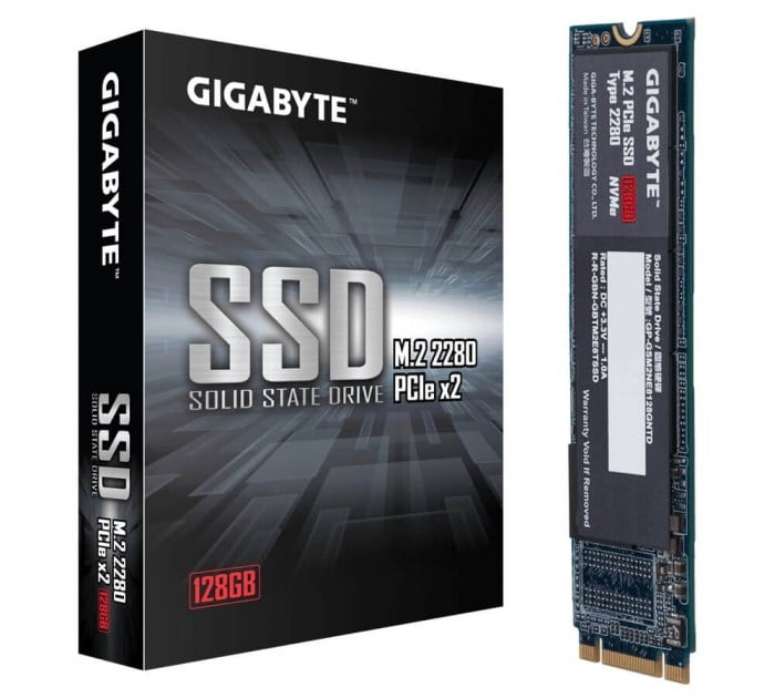 SSD Gigabyte 128GB M2 PCIe NVMe - GP-GSM2NE8128GNTD - songphuong.vn
