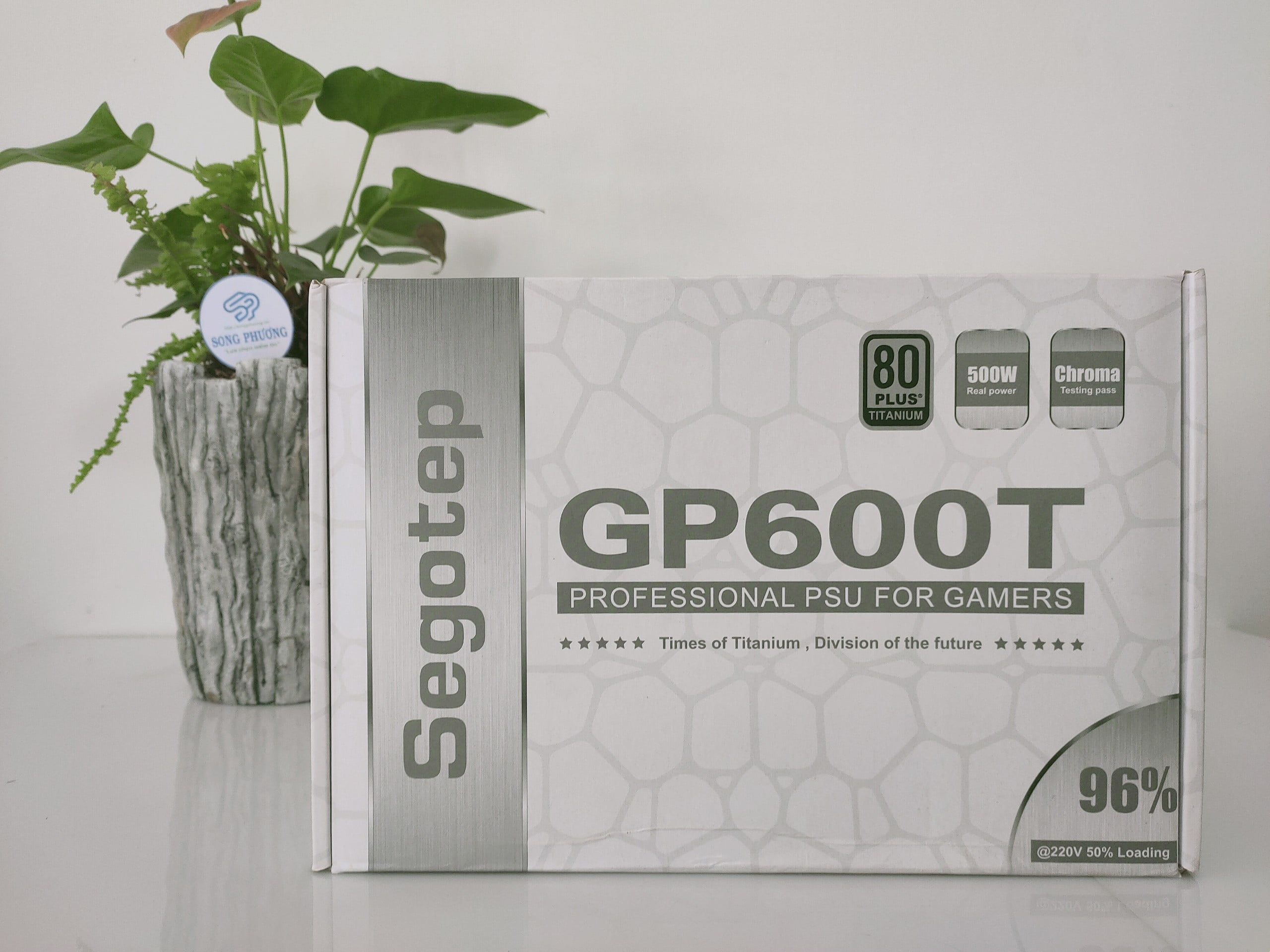 Nguồn Segotep GP600T 500W - 80 Plus Titanium