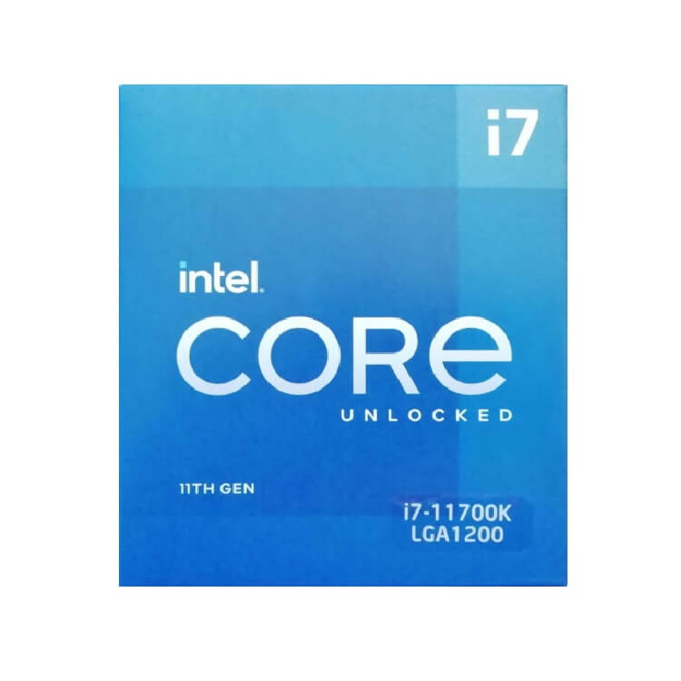CPU Intel Core i7-11700K (3.6GHz Turbo 5.0GHz, 8 nhân 16 luồng, 16MB Cache, 95W) – SK LGA 1200