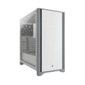 Case Corsair 4000D TG White Mid-Tower (CC-9011199-WW)