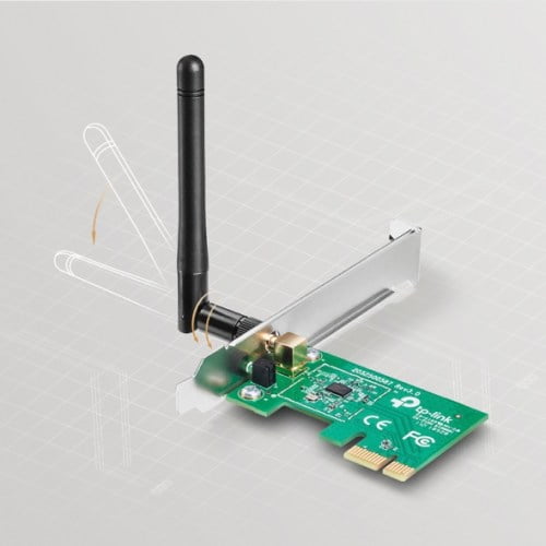 PCI Express Wi-Fi Adapter Tp-Link TL-WN781ND - 150Mbps