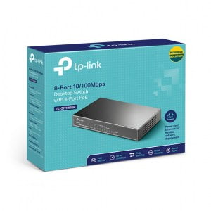 Switch POE Tp-Link TL-SF1008P – 8-port 10/100Mbps Desktop PoE