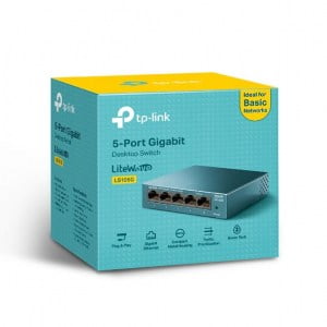 Switch Tp-Link LS105G – LiteWave 5-Port Gigabit