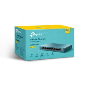 Switch Tp-Link LS108G – LiteWave 8-Port Gigabit