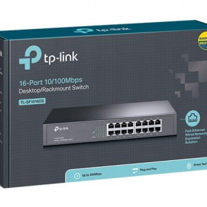 Switch Tp-Link TL-SF1016DS – 16-port 10/100M