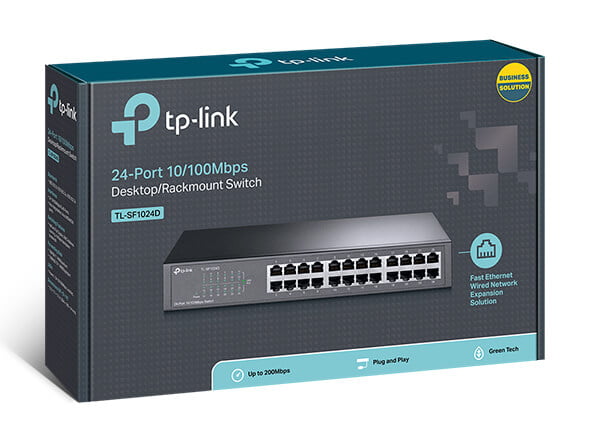 Switch Tp-Link TL-SF1024D - 24-port 10/100M