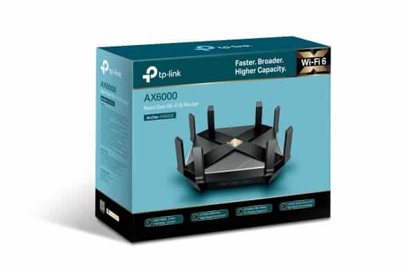 Wi-Fi 6 Router Tp-Link Archer AX6000 - Dual-Band Wi-Fi 6 Router