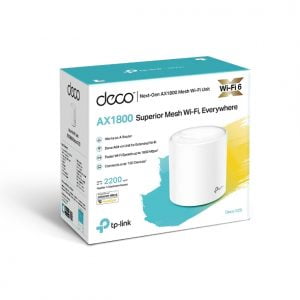 Wi-Fi 6 Tp-Link Deco X20 1-Pack – AX1800 Whole Home Mesh Wi-Fi 6 Unit