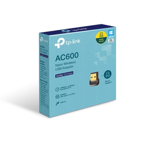 USB Wi-Fi Adapter Tp-Link Archer T2U Nano - AC600