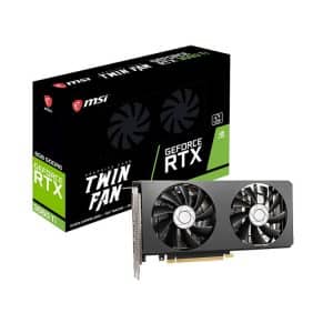 VGA MSI GEFORCE RTX 3060 Ti TWIN FAN 8G LHR