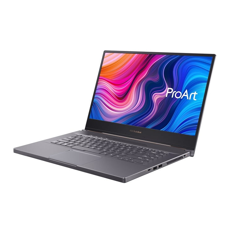 Laptop Asus ProArt StudioBook Pro 15 W500G5T (i7-9750H, 48GB Ram, 2TB SSD, Quadro RTX 5000 MAX Q 16GB VRAM, 15.6 inch UHD IPS, Win 10 Pro, Xám)