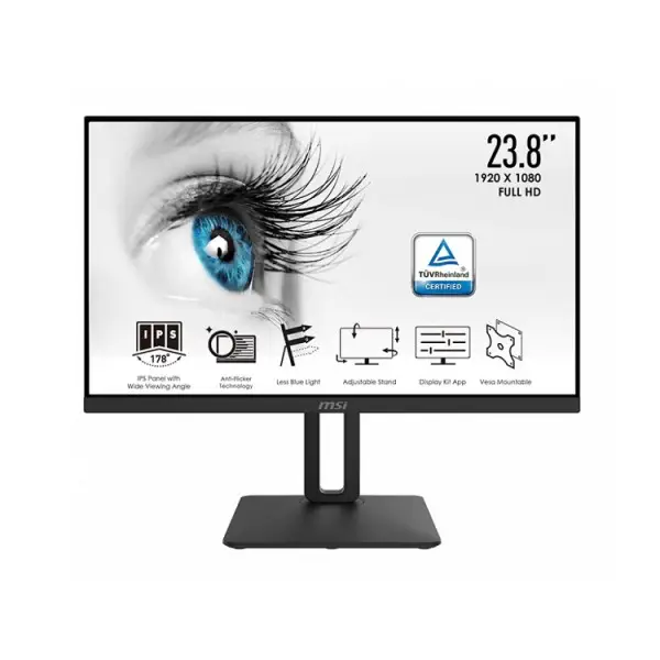 Màn Hình MSI PRO MP242P 75Hz (23.8 inch, 1920 x 1080, 75Hz, IPS, 5ms)