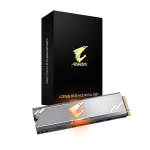 SSD Gigabyte Aorus RGB 512GB M2 PCIe NVMe – GP-ASM2NE2512GTTDR