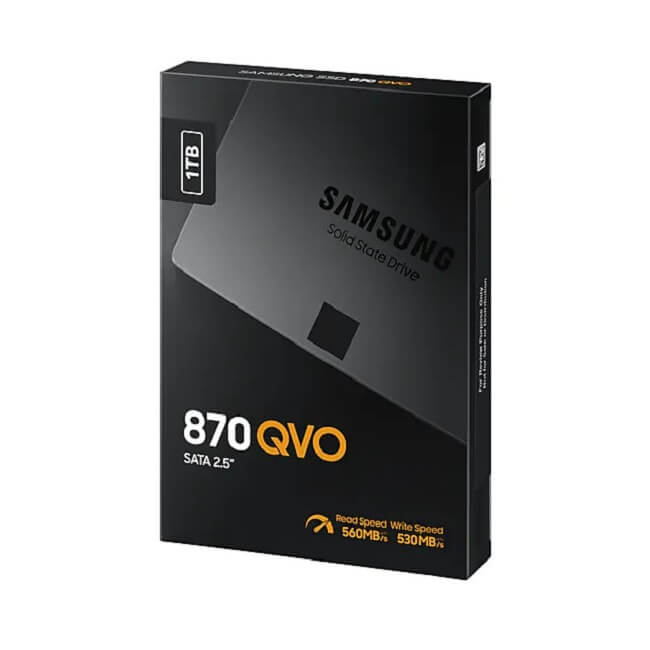 SSD Samsung 870 QVO 1TB SATA III - MZ-77Q1T0BW - songphuong.vn