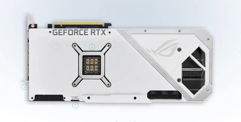 VGA ASUS RTX 3080 OC WHITE (ROG-STRIX-RTX3080-O10G-WHITE) - songphuong.vn