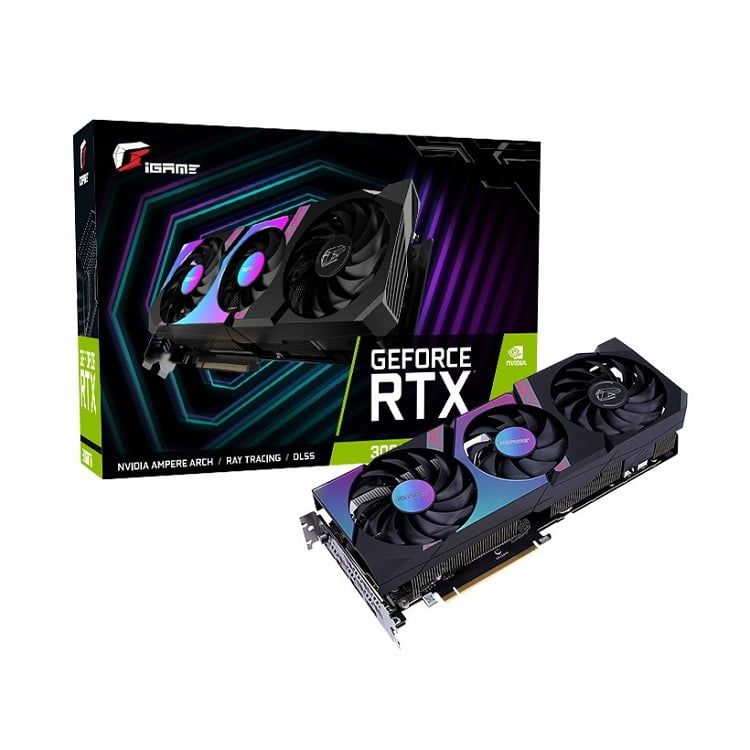 VGA Colorful iGame GEFORCE RTX 3060 Ti Ultra OC 8G - songphuong.vn