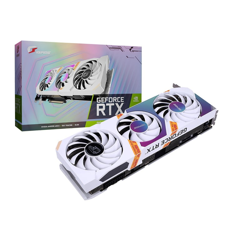 VGA Colorful iGame GEFORCE RTX 3070 Ultra OC 8G WHITE LIMITED - songphuong.vn