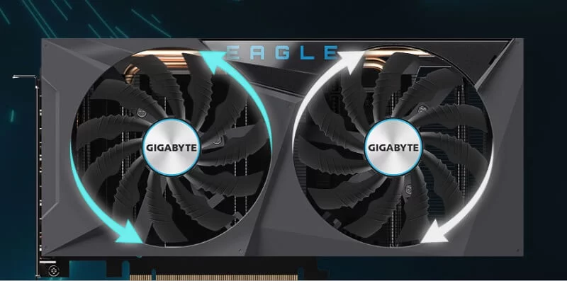 VGA GIGABYTE RTX 3060 EAGLE OC 12G (GV-N3060EAGLE OC-12GD) - songphuong.vn