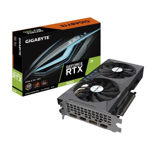 VGA GIGABYTE GEFORCE RTX 3060 EAGLE OC 12G (GV-N3060EAGLE OC-12GD)