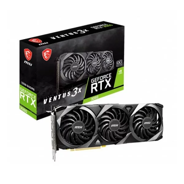 VGA MSI GEFORCE RTX 3060 VENTUS 3X 12G OC