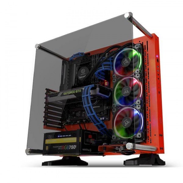 Case Thermaltake Core P3 TG Red Edition - CA-1G4-00M3WN-03