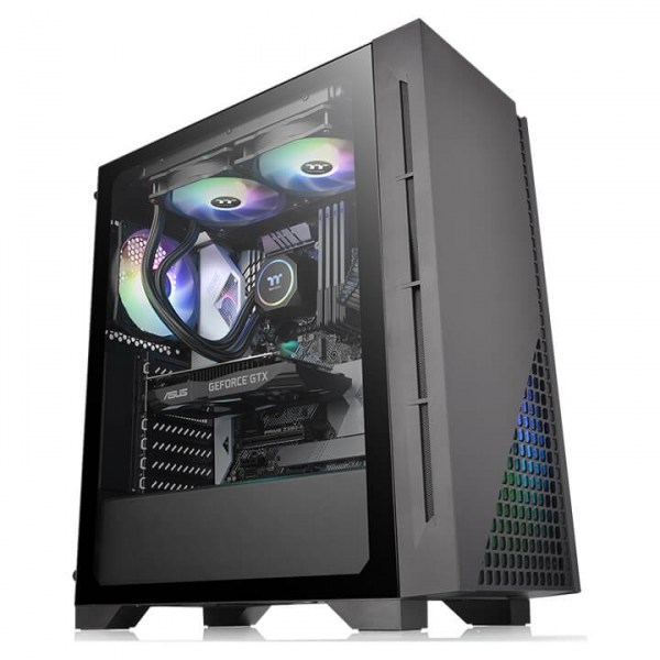 Case Thermaltake H330 TG Mid-Tower Chassis - CA-1R8-00M1WN-00