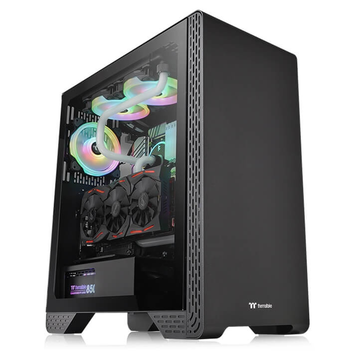 Case Thermaltake S300 TG Mid-Tower Chassis- CA-1P5-00M1WN-00 _songphuong.vn