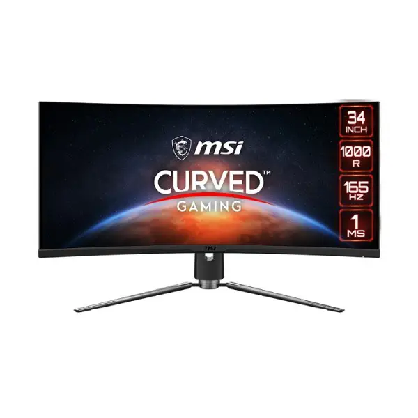 Màn Hình Cong MSI MPG ARTYMIS 343CQR 165Hz UWQHD (34 inch, 3440 x 1440, VA, 1ms)