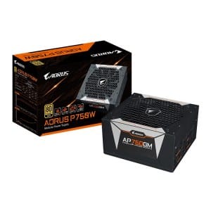 Nguồn Gigabyte Aorus GP-AP750GM 750W – 80 Plus Gold Modular