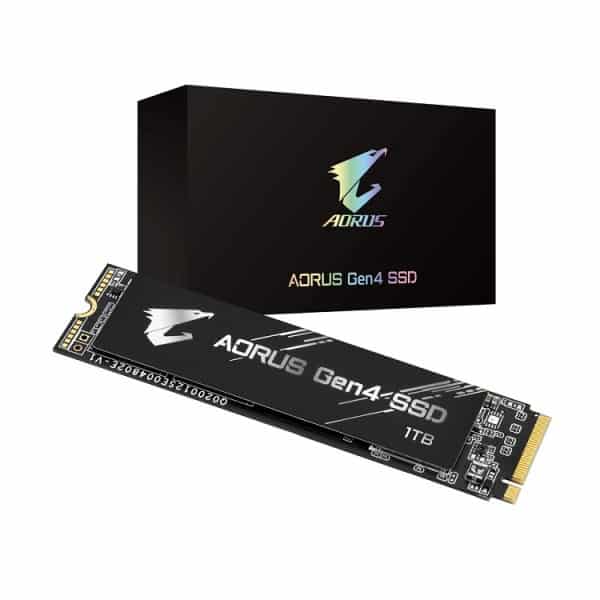 SSD Gigabyte Aorus 1TB M2 PCIe Gen 4 NVMe - GP-AG41TB