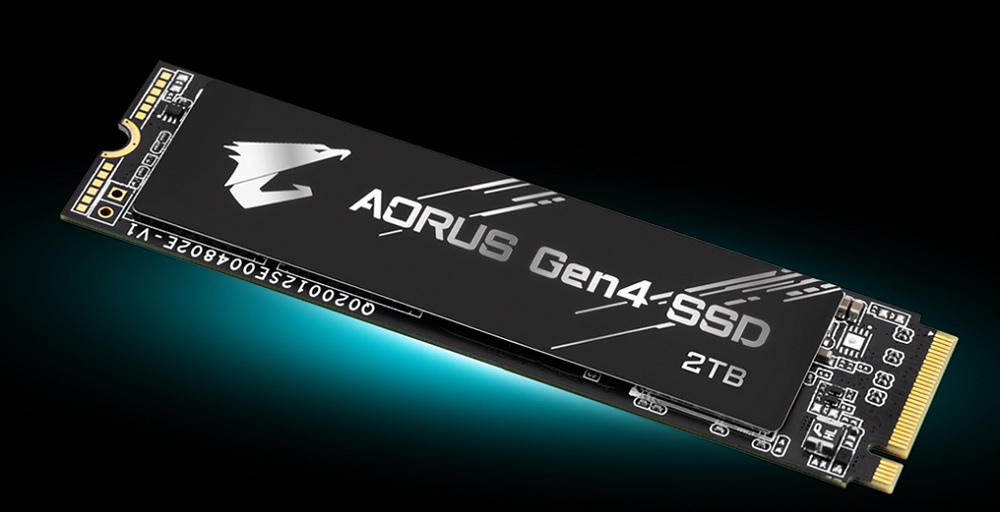 SSD Gigabyte Aorus 2TB M2 PCIe Gen 4 NVMe - GP-AG42TB - songphuong.vn