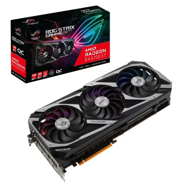 VGA ASUS ROG STRIX RX 6700 XT OC 12G GAMING (ROG-STRIX-RX6700XT-O12G-GAMING)