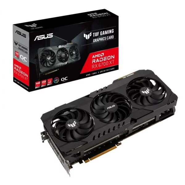 VGA ASUS TUF GAMING RADEON RX 6700 XT OC 12G (TUF-RX6700XT-O12G-GAMING)