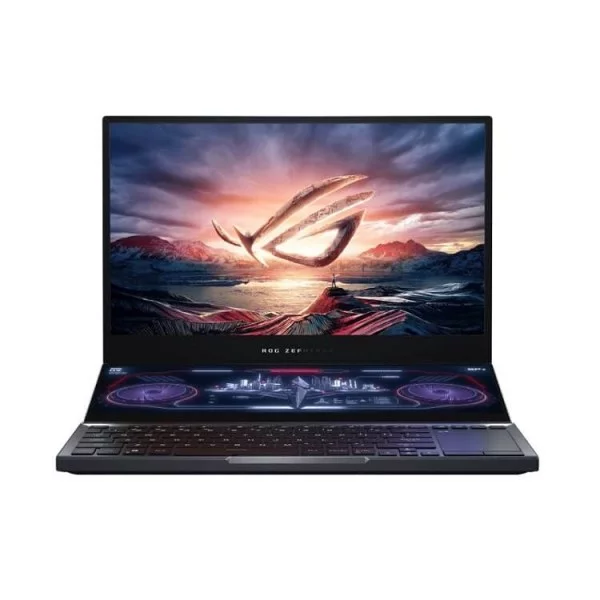Laptop ASUS ROG Zephyrus Duo 15 GX551QS-HB037T (R9-5900HX, 32GB Ram, SSD 2TB PCIe, VGA RTX 3080 16GB, 15.6 inch UHD 4K IPS 120Hz, Win 10, Đen)