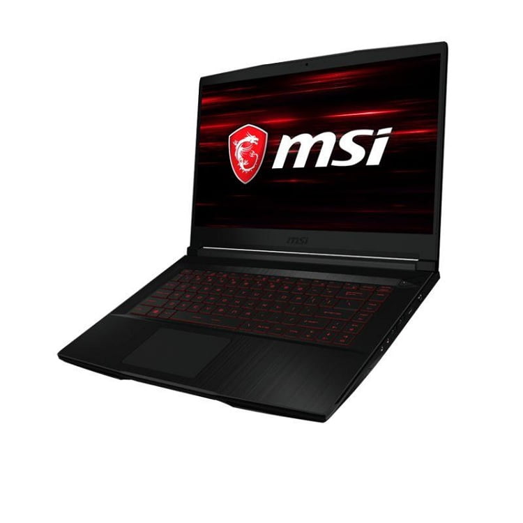 Laptop MSI GF63 Thin 10SC-020VN (i7-10750H, 8GB Ram, 512GB SSD, GTX 1650 4GB, 15.6 inch FHD IPS 144Hz, Win 10, Black)