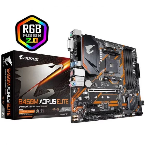 Mainboard GIGABYTE B450M AORUS ELITE