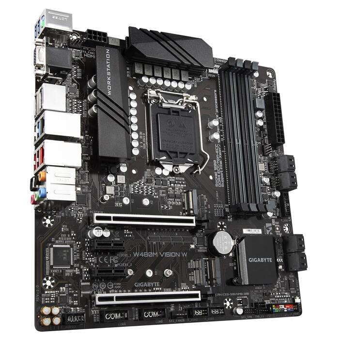 Mainboard GIGABYTE W480M VISION W - songphuong.vn