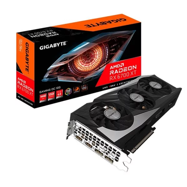 VGA GIGABYTE RADEON RX 6700 XT GAMING OC 12G (GV-R67XTGAMING OC-12GD)