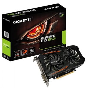 VGA GIGABYTE GEFORCE GTX 1050 Ti OC 4G (GV-N105TOC-4GD)