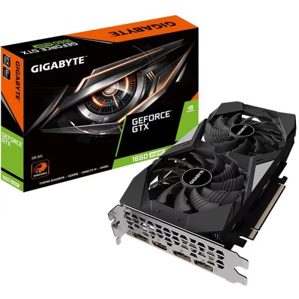 VGA GIGABYTE GEFORCE GTX 1660 SUPER D6 6G (GV-N166SD6-6GD)