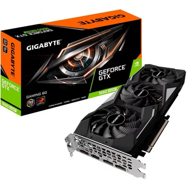 VGA GIGABYTE GEFORCE GTX 1660 SUPER GAMING 6G (GV-N166SGAMING-6GD)