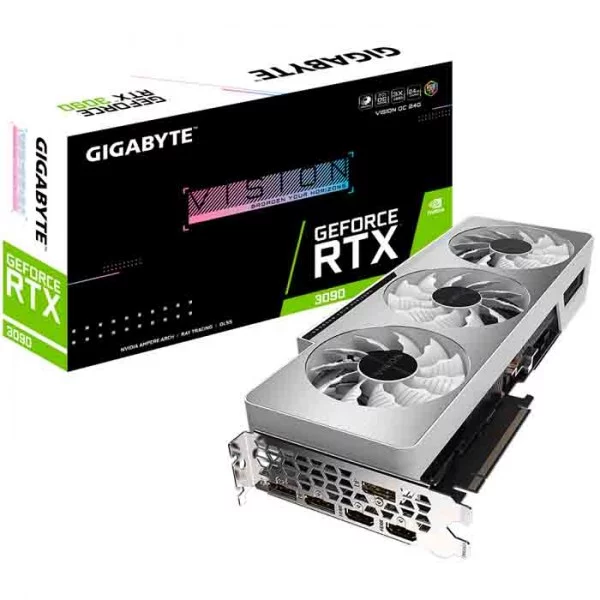 VGA GIGABYTE GEFORCE RTX 3090 VISION OC 24G (GV-N3090VISION OC-24GD)