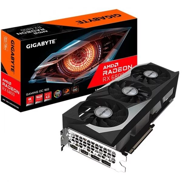 VGA GIGABYTE RADEON RX 6800 GAMING OC 16G (GV-R68GAMING OC-16GD)