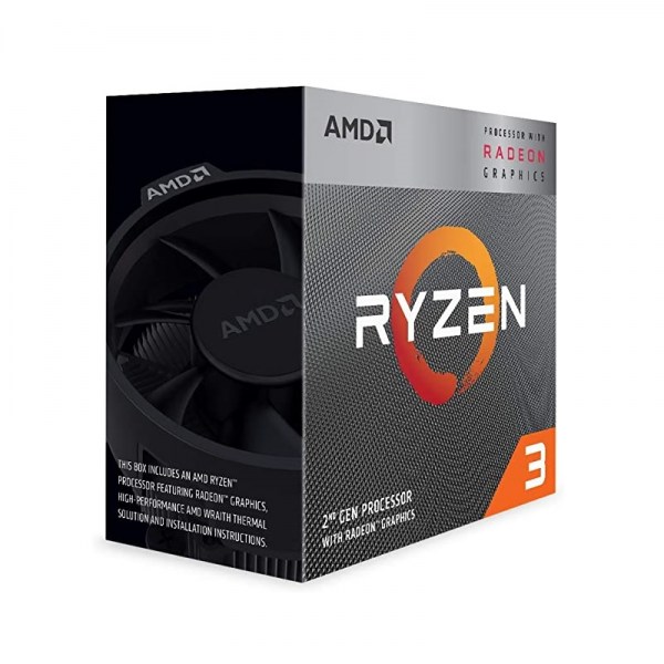 CPU AMD Ryzen 3 5300GE (3.6GHz Max Boost 4.2GHz, 4 nhân 8 luồng, 10MB Cache, 35W, Socket AM4)