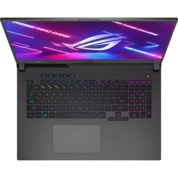 Laptop Asus ROG Strix G17 G713QM-HX083T (R7-5800HS, 16GB Ram, 1TB SSD, RTX 3060 6GB, 17.3 inch FHD IPS 144Hz, Win10, Xám)