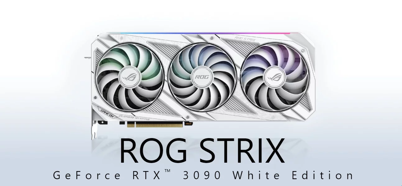 ASUS ROG STRIX 3090 OC GAMING WHITE (ROG-STRIX-RTX3090-O24G-GAMING-WHITE)- songphuong.vn